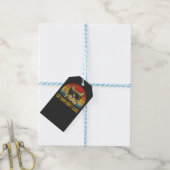 Grappige Kattenhaar, Geen Probleem voor Kattenlief Cadeaulabel (Met Touw)