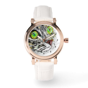 Grappige kattenhorloge horloge
