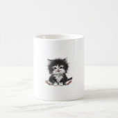 Grappige kattenkunst print _1 koffiemok (Center)