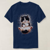 grappige kattenkunst print Deze schattige Cat Art  T-shirt (Design voorkant)