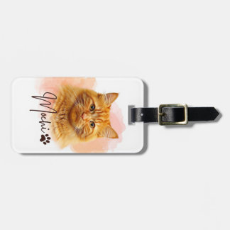 Grappige kattenliefhebber bagage labels – Mochi