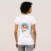 Grappige Kattenliefhebber Introvert Humor T-shirt (Achterkant volledig)