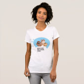 Grappige Kattenliefhebber Introvert Humor T-shirt (Voorkant volledig)