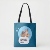 Grappige Kattenliefhebber Introvert Humor Tote Bag (Voorkant)