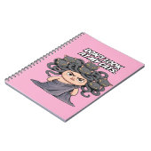 Grappige kattenliefhebber kijk niet naar mijn katt notitieboek (Linkerzijde)