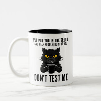 Grappige Kattenliefhebber Koffie  Tweekleurige Koffiemok