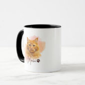 Grappige kattenliefhebber mok – Cadeau voor katten (Voorkant links)