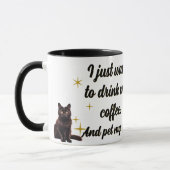 Grappige Kattenliefhebber Mok Kattenmoeder Kattenv (Links)