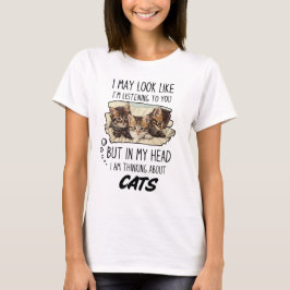 Grappige Kattenliefhebber T-shirt