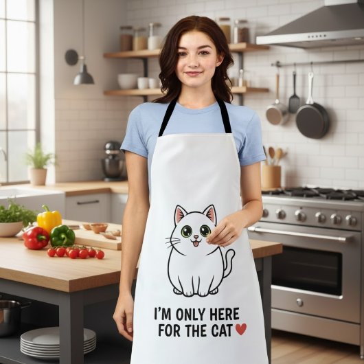 Grappige Kattenliefhebber Valentijns Muismat - Ik Schort