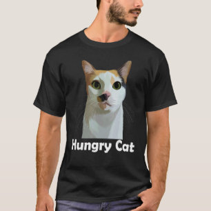 Grappige kattenliefhebbers cadeaus Meow Kitty Hand T-shirt