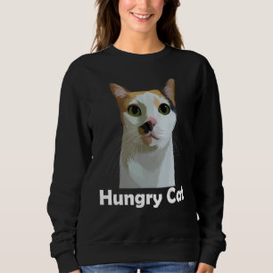 Grappige kattenliefhebbers cadeaus Meow Kitty Hand Trui