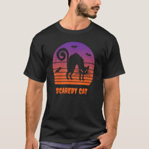 Grappige Kattenliefhebbers Halloween Trick Or Trea T-shirt