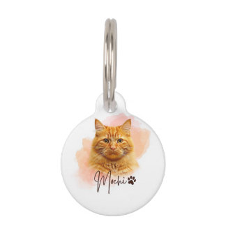 Grappige Kattenliefhebber's Identificatietag –  Mo Huisdierpenning