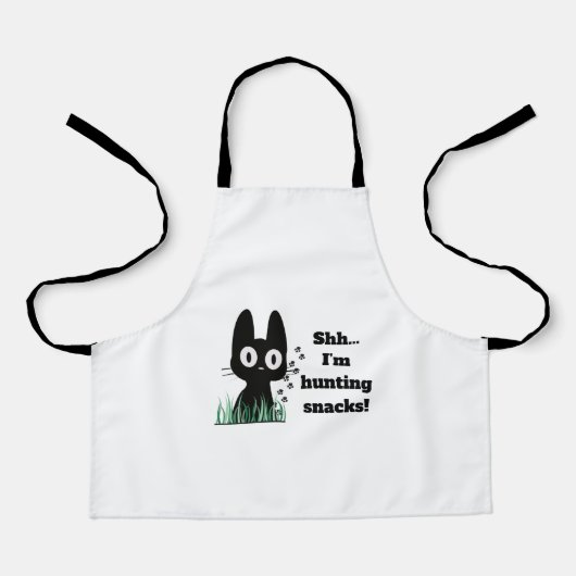 Grappige Kattenliefhebbers Schort (Voorkant)