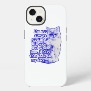 Grappige kattenmeme voor katteneigenaren en katten iPhone 13 hoesje