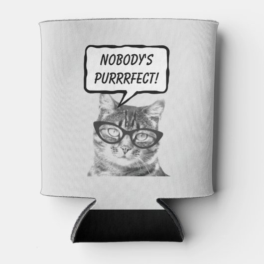 Grappige kattenpun citaat drankhouder koelboxxen blikjeskoeler (Voorkant)