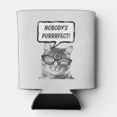 Grappige kattenpun citaat drankhouder koelboxxen blikjeskoeler (Achterkant)