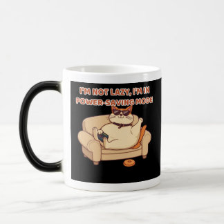 Grappige kattenquote ontwerp | Mooie kattenliefheb Magische Mok