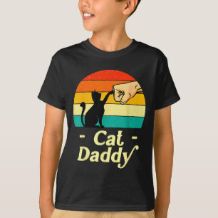 Grappige Kattenvader Vintage Kattenliefhebber Katt T-shirt