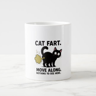 Grappige kattenwind - Doorlopen, niets te zien  Grote Koffiekop