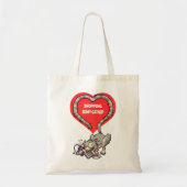 Grappige Kattenwinkel Is Mijn Kattekruid Alternati Tote Bag (Voorkant)