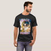 Grappige kattenwoede verteert me t-shirt (Voorkant volledig)