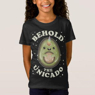 Grappige Kawaii avocado eenhoorn japans otaku frui T-shirt