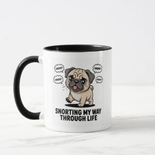 Grappige Kawaii Franse Hond Koffiekop Cadeau voor Mok