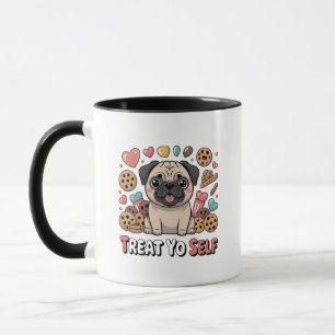 Grappige Kawaii Franse Hond Koffiekop Cadeau voor Mok