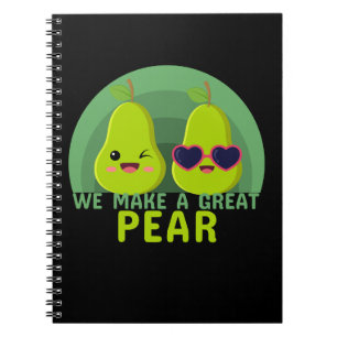 Grappige Kawaii Fruit Grappenmakerij Notitieboek