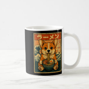 Grappige Kawaii Ramen Corgi Japanse Noedels Corgi  Koffiemok