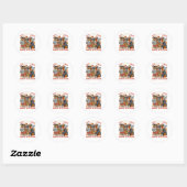 Grappige Keelgeit Slikt Sappige Wieners Sticker (Vel)