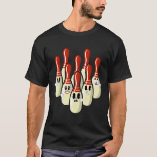 Grappige Kegel Cartoon Ontwerp T-shirt
