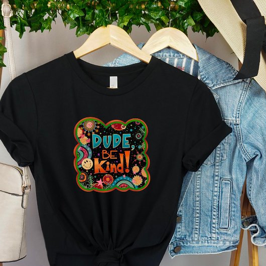 Grappige kerel Be Kind Tiener Vriendelijkheid Insp T-shirt