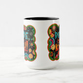 Grappige kerel Wees vriendelijk Inspirity Vriendel Mok (Midden)