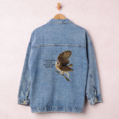 Grappige Kerkuil Shirt Denim Jacket (Hangar)
