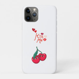Grappige kersen in de liefde. Case-Mate iPhone case