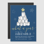 Grappige kerst 2020 vakantie Kaart (Voorkant / Achterkant)