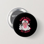 Grappige kerst 67 Meme Brain Rot Kerstman Xmas Ronde Button 5,7 Cm (Voorkant /achterkant)