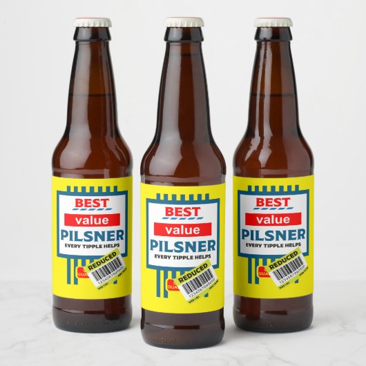 Grappige kerst bier labels bier etiket (Flessen)