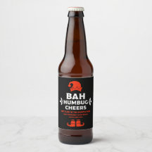 Grappige Kerst Bierlabels