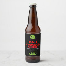 Grappige Kerst Bierlabels