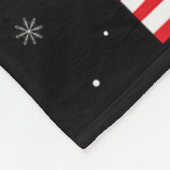 Grappige kerst biljart Ho Ho Kerstmis Matching P Fleece Deken (Hoek)