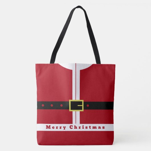 Grappige kerst Canvas tas (Voorkant)