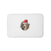 Grappige kerst catahoula luipaard hond badmat (Voorkant)