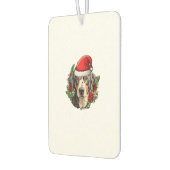 Grappige kerst catahoula luipaard hond luchtverfrisser (Links)