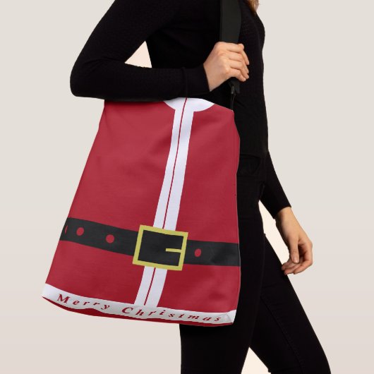 Grappige kerst crossbody tas sinterklaas cadeau (Dichtbij)