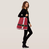 Grappige kerst crossbody tas sinterklaas cadeau (Op model)