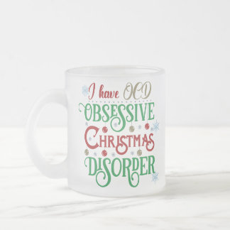 Grappige Kerst Cup met Zalig Kerstbericht Matglas Koffiemok
